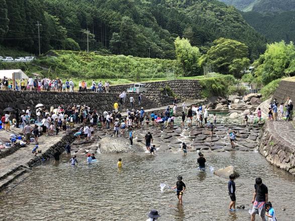 くぼて河川公園 川開き-2