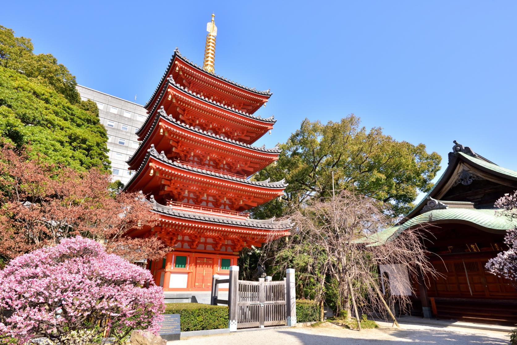 Tochoji Temple ที่เที่ยวฟุกุโอกะ