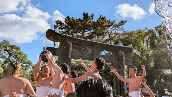 【筥崎宮】玉取祭（玉せせり）-2