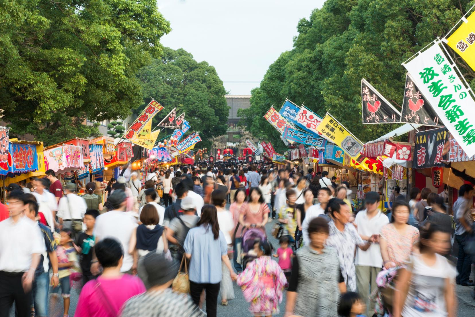 筥崎宮放生会-8