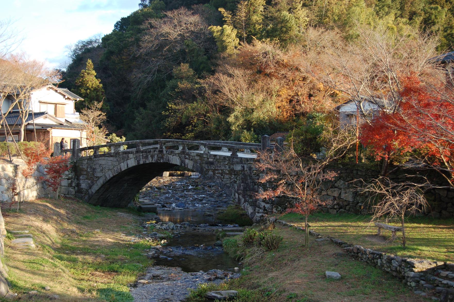 秋月・目鏡橋-1