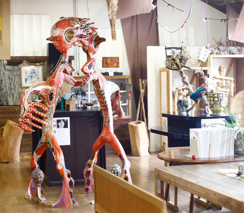 A museum renovated from a closed school in a mountain village, Kyousei-no-Sato-5