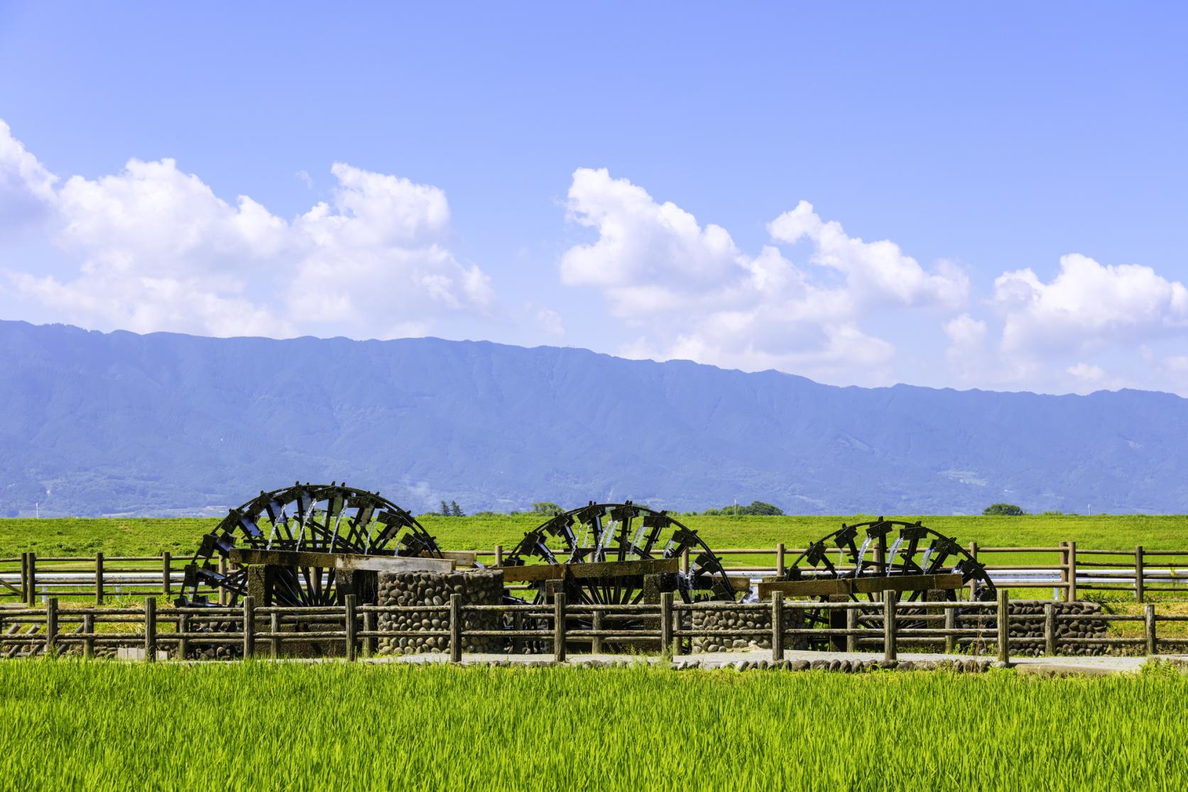 Triple Water Wheel