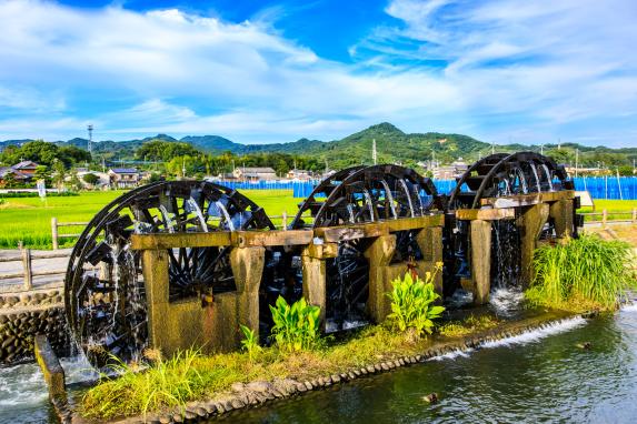 三輪水輪機-2