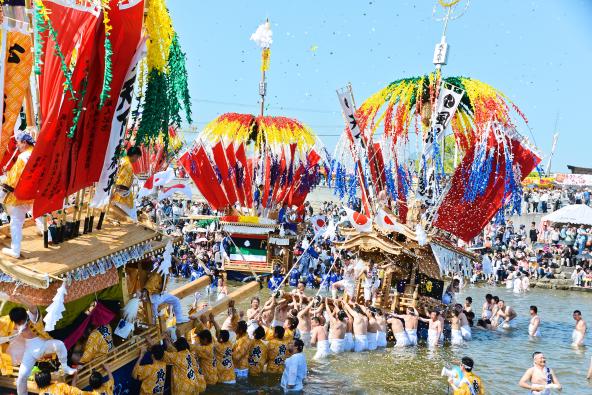 Fuji Hachimangu Shrine River Crossing Festival-0