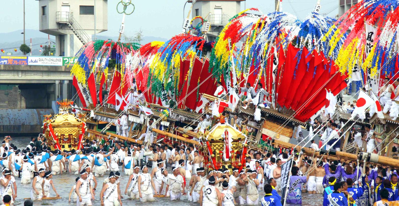 Fuji Hachimangu Shrine River Crossing Festival-2