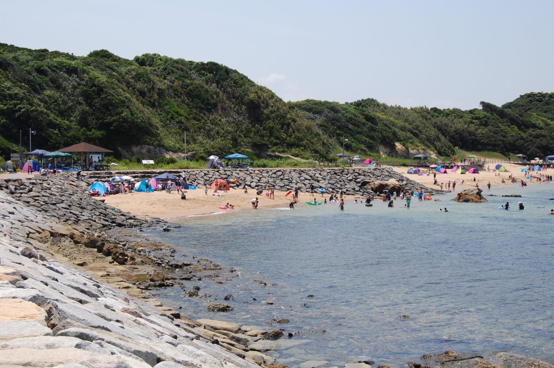 脇田海水浴場・海釣り桟橋-1