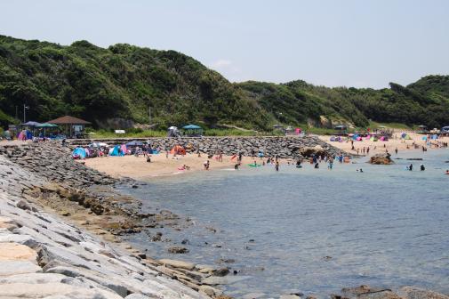 脇田海水浴場・海釣り桟橋-1