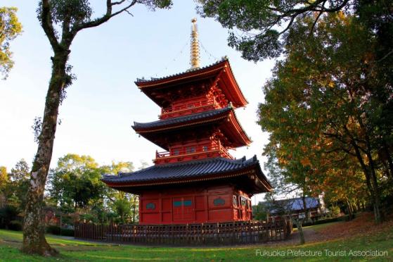 Buzen Kokubunji Temple’s Three-Story Pagoda-1