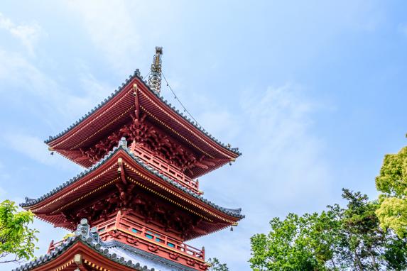 부젠코쿠분지 3층탑-1