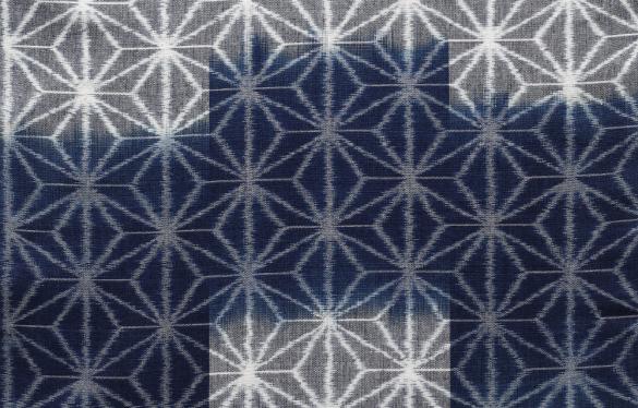 【久留米絣】藍華　田中絣工房-0