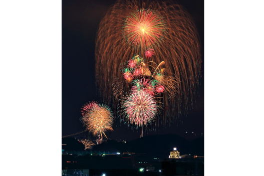 Fireworks Display at Kanmon Strait-4