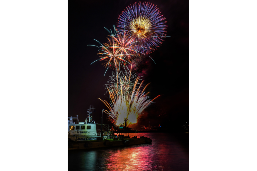 Fireworks Display at Kanmon Strait-9
