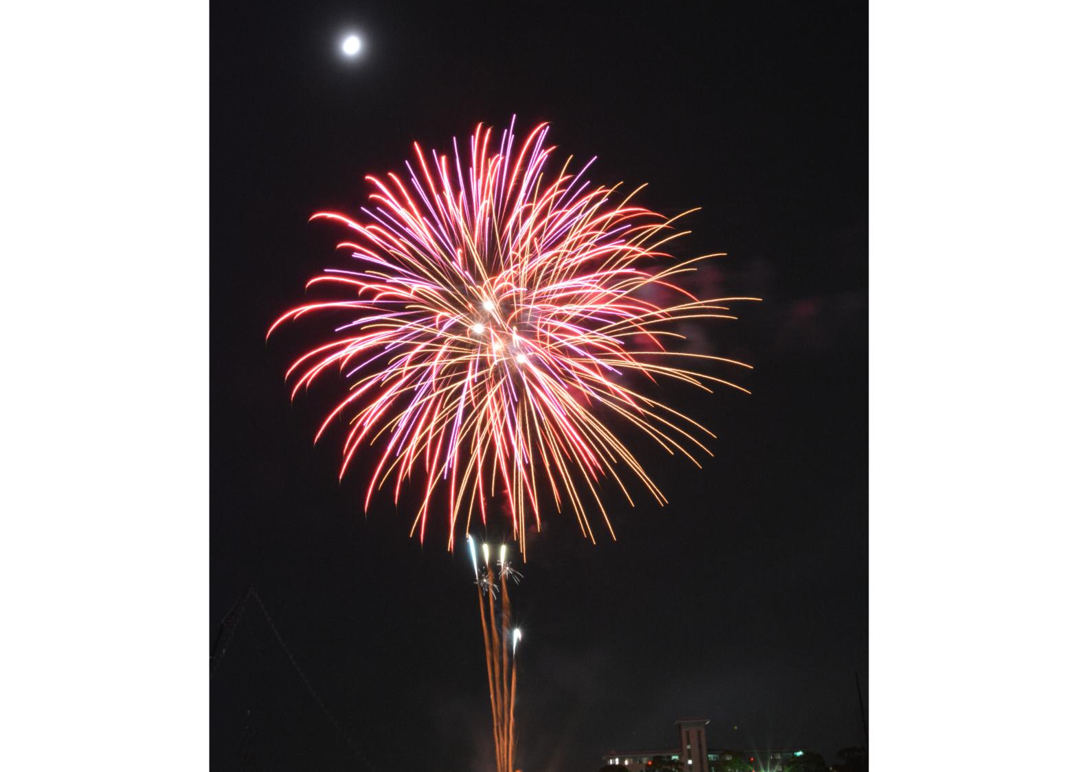 아마기 강가 불꽃축제-2