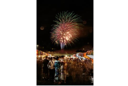 甘木川花火大会　流灌頂法要会-2