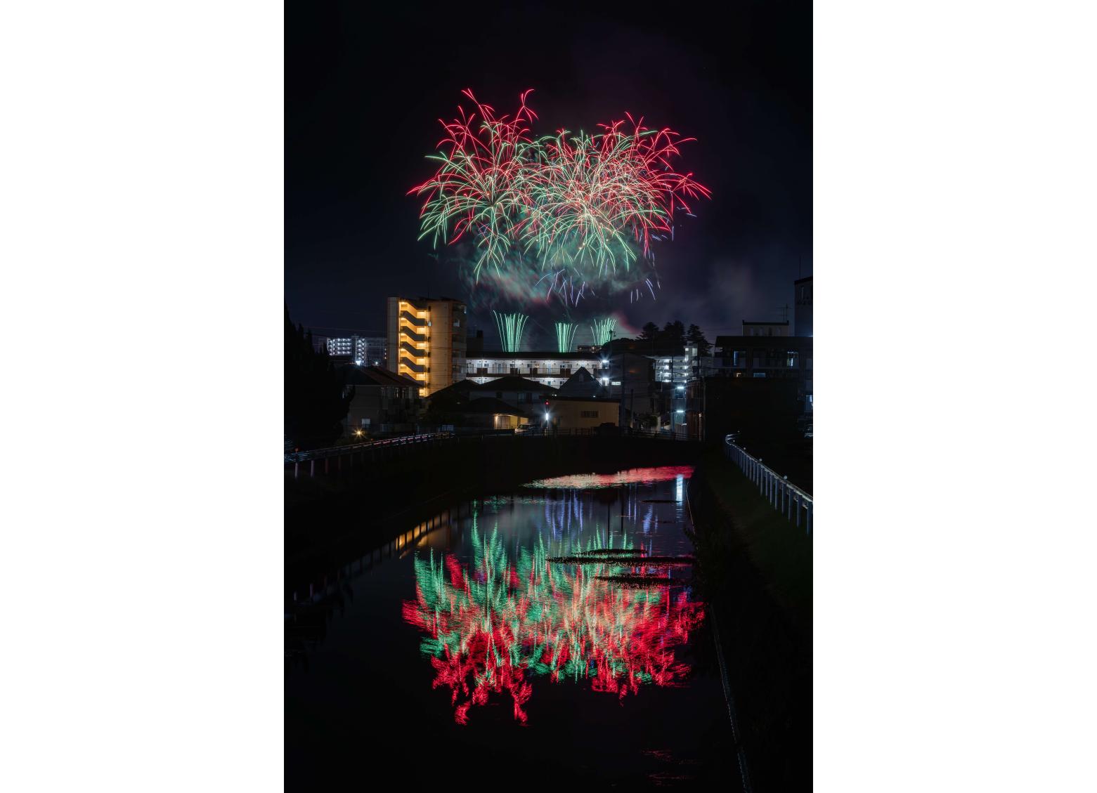 Onga River Iizuka Fireworks Display-4