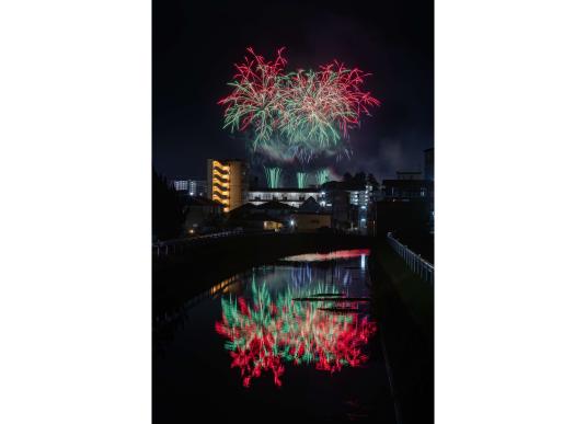 Onga River Iizuka Fireworks Display-4