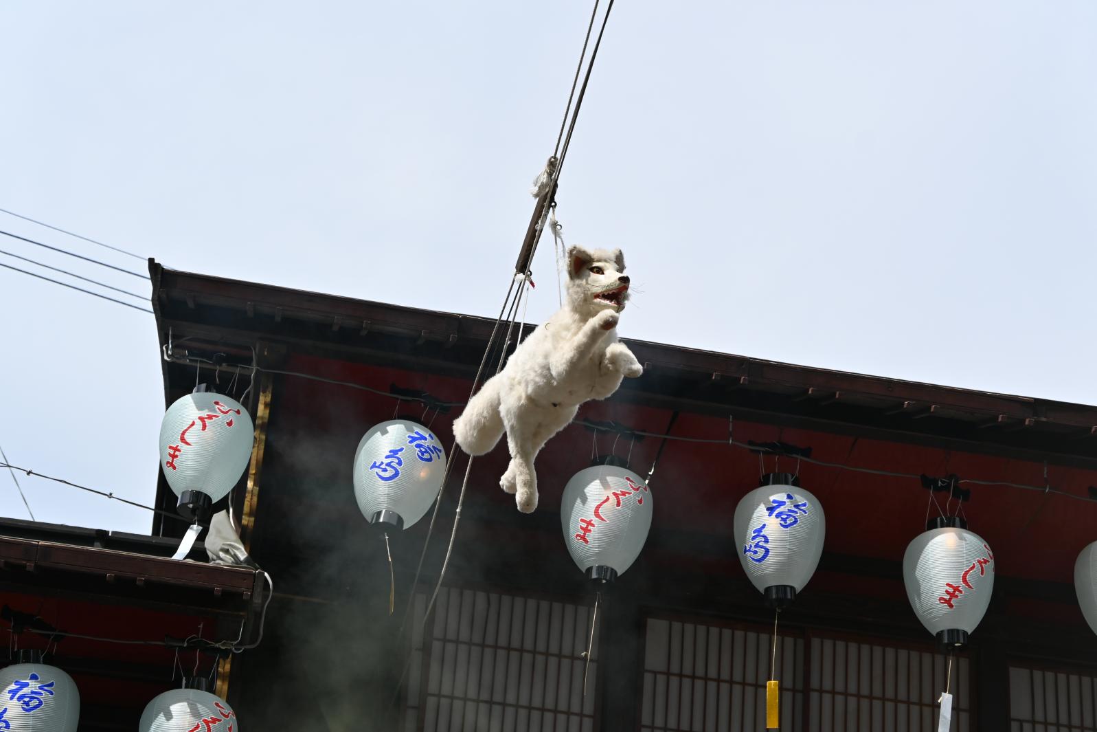 八女福島的燈籠人偶（「八女的祭典「燈和感恩節」）