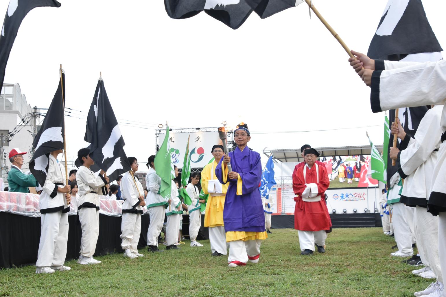 おおの山城大文字まつり-3
