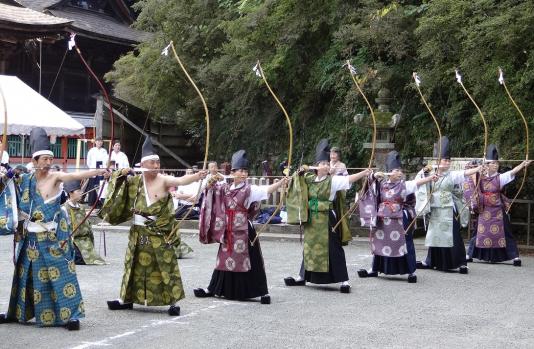 Kora Taisha Shrine’s “Kangetsusai” Festival-1