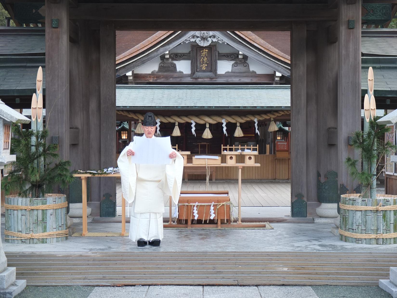 宗像大社　大祓式・除夜祭-3