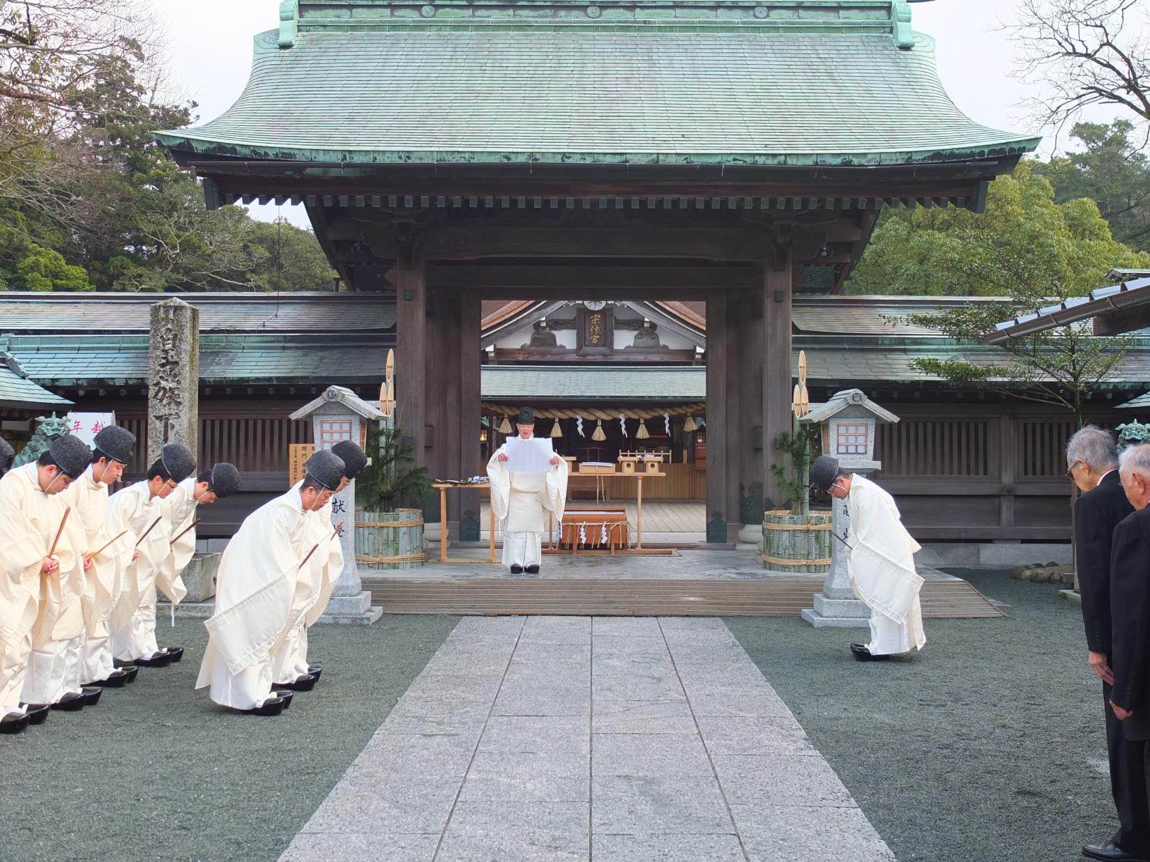 宗像大社　大祓式・除夜祭-2