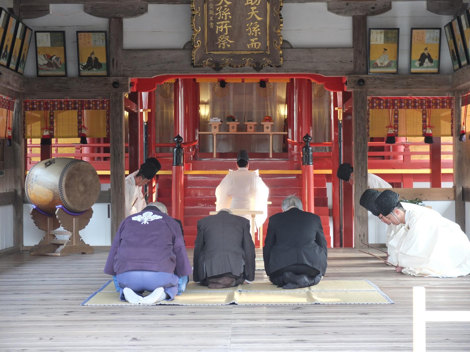 宗像大社　大祓式・除夜祭