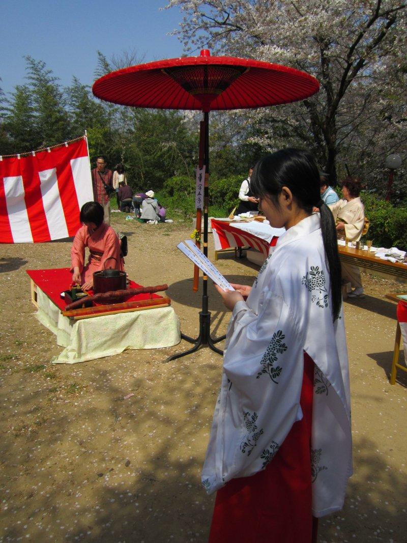 愛宕神社　「桜の宴」-1
