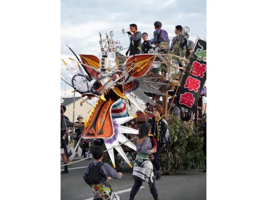 Omuta Daijyayama (Large Snake Float) Festival-7