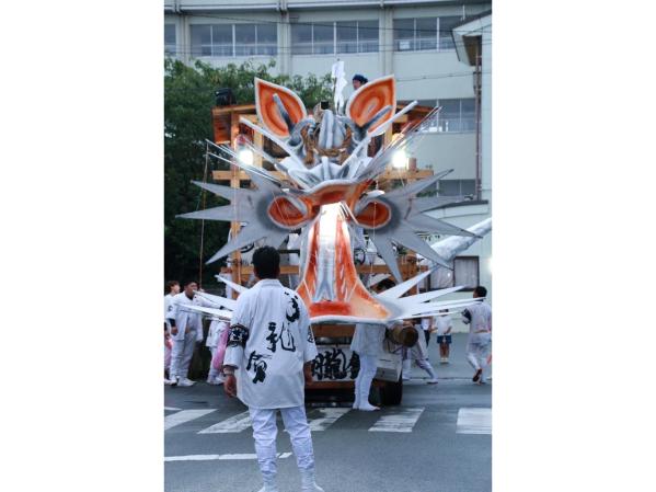 Omuta Daijyayama (Large Snake Float) Festival-9