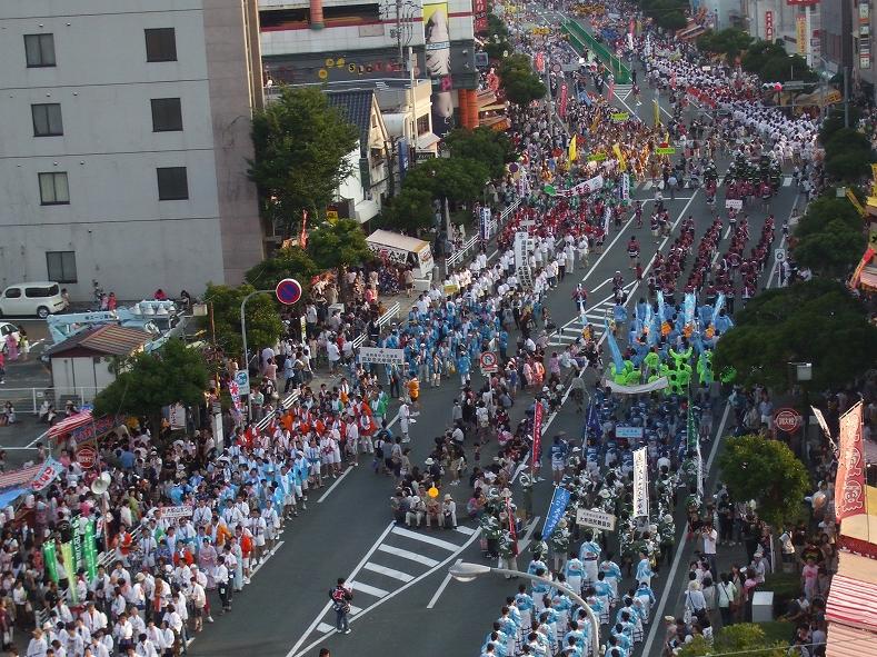 Omuta Daijyayama (Large Snake Float) Festival-9