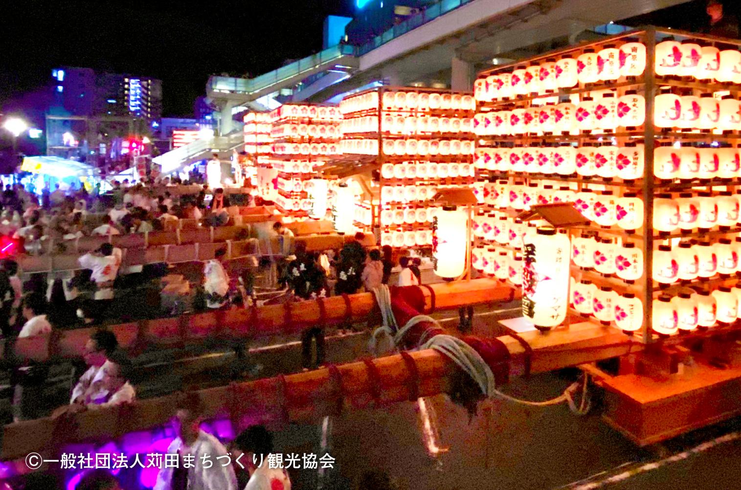 苅田山笠-6