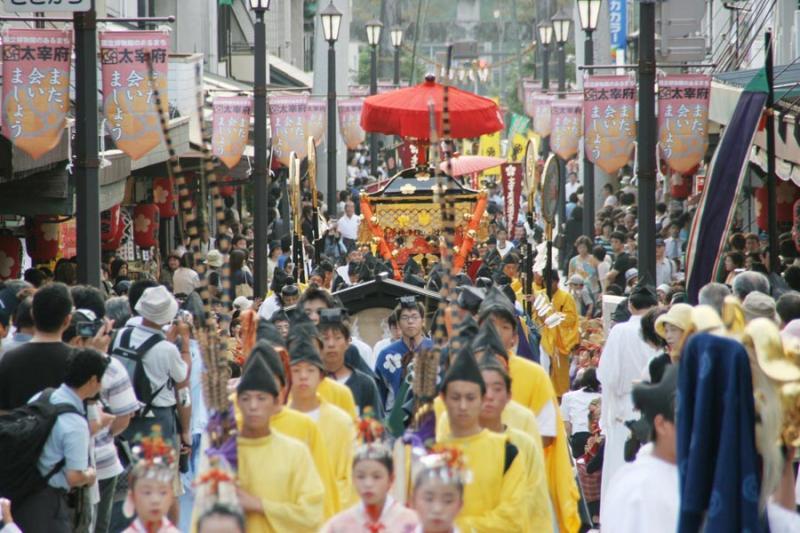 Shinkoshiki Taisai (Procession of Gods Festival) at Dazaifu Tenmangu Shrine
