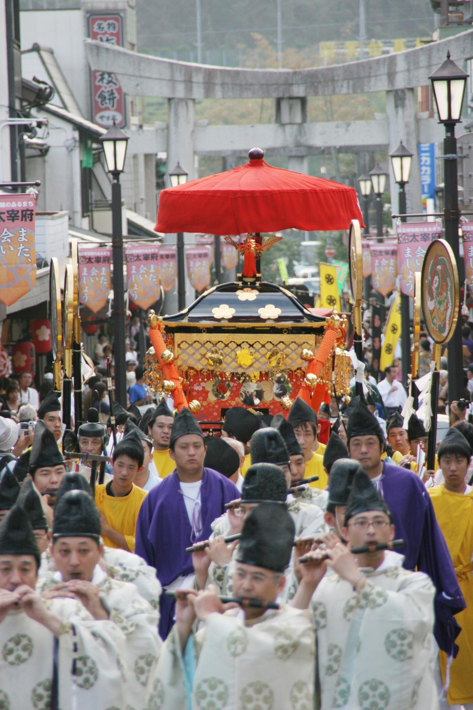 Shinkoshiki Taisai (Procession of Gods Festival) at Dazaifu Tenmangu Shrine-1