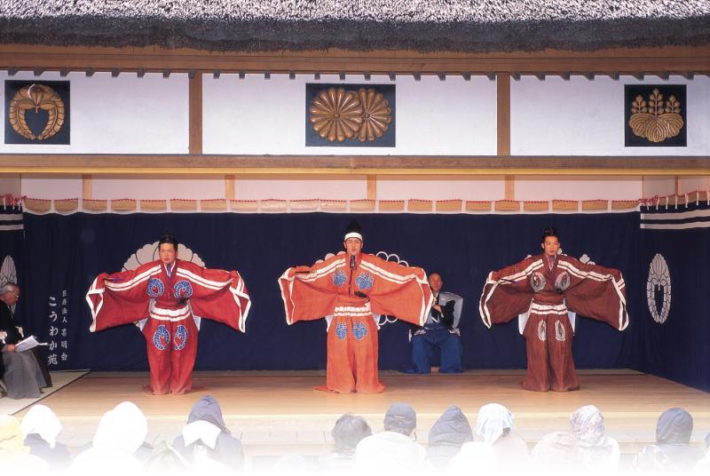 幸若舞（大江天満神社）