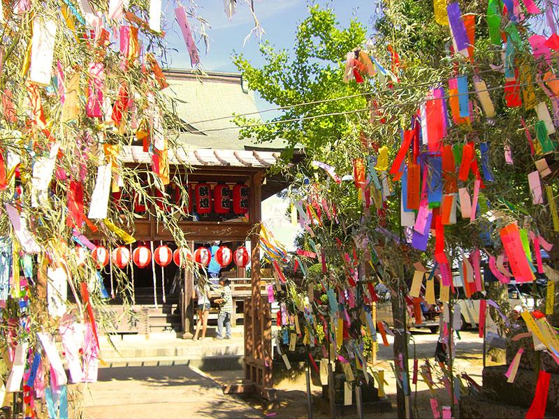 七夕神社の夏祭り-1