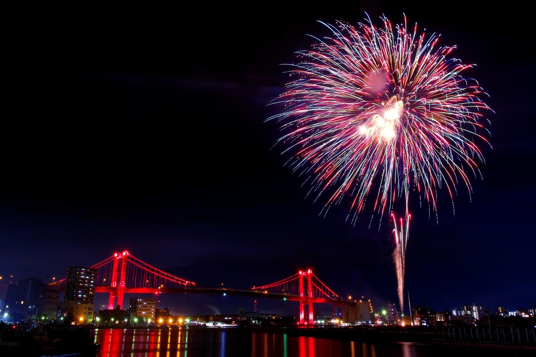 くきのうみ花火の祭典