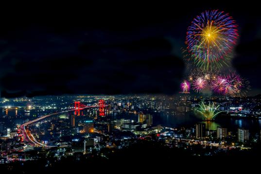 洞海湾烟花祭典-6