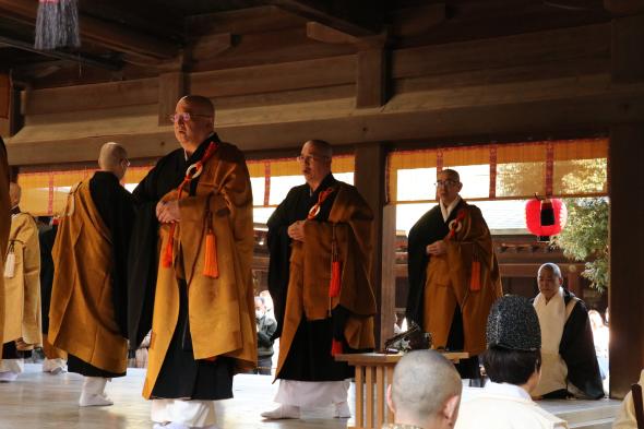 【筥崎宮】承天寺一山報賽式-0