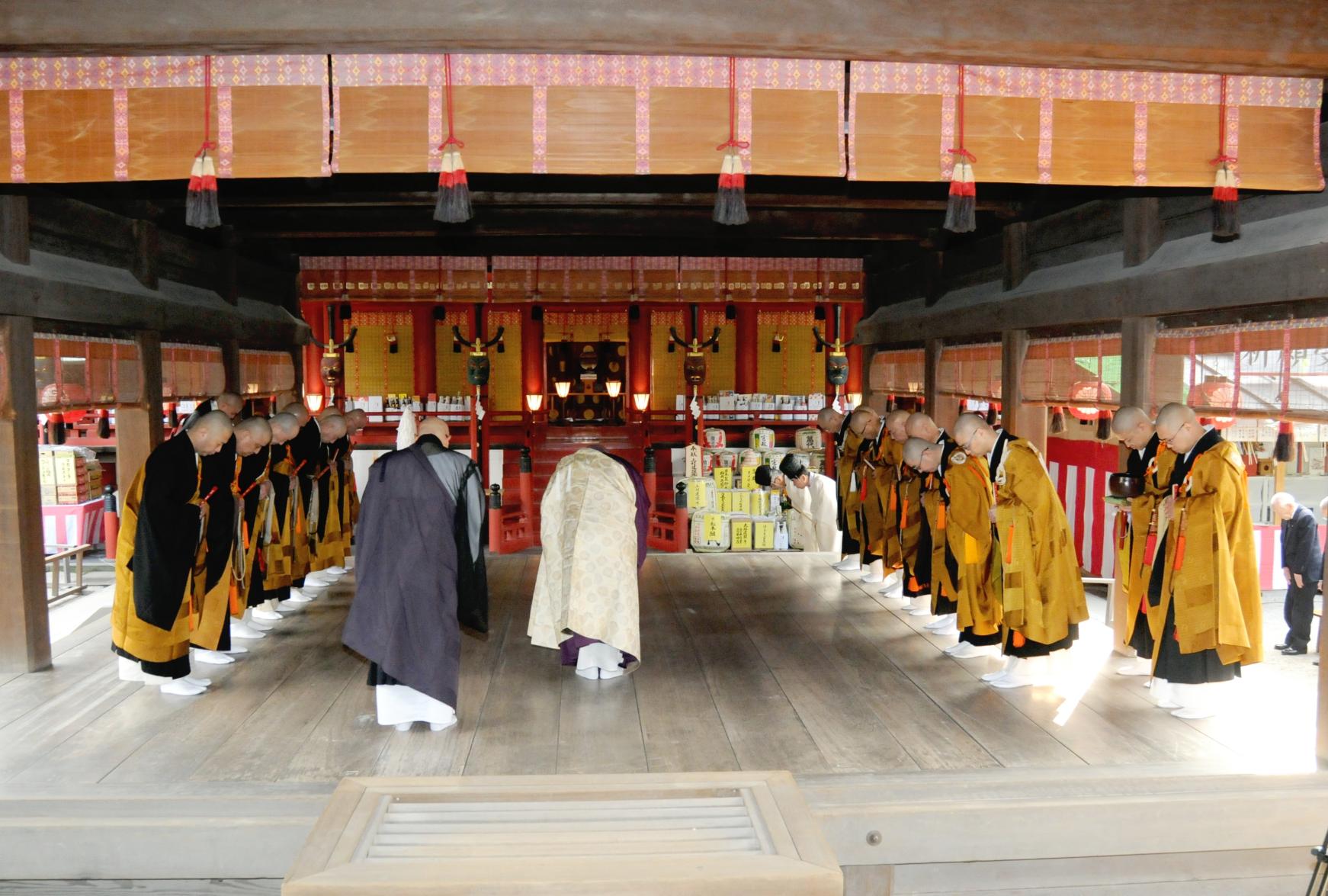 承天寺一山報賽式