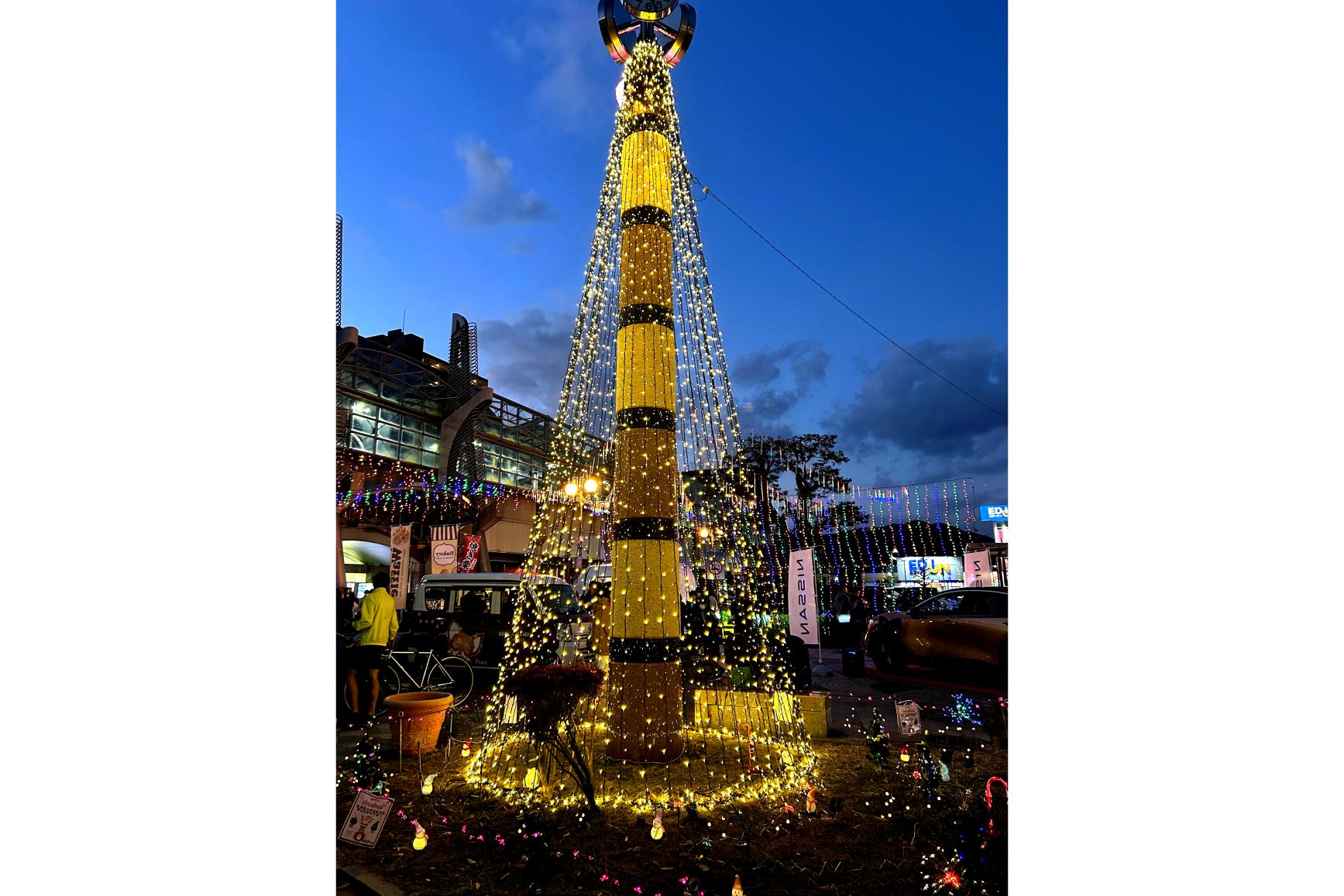 行橋駅前イルミネーション-1