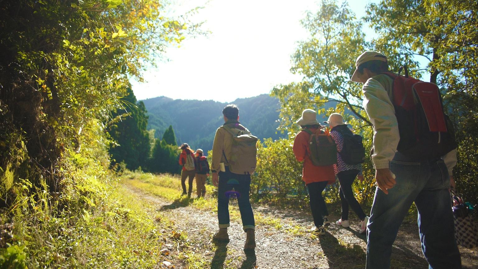 1日森林セラピー「吉井の山辺を歩こう」