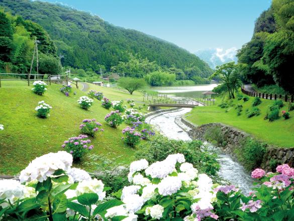 呉ダム渓流公園-1