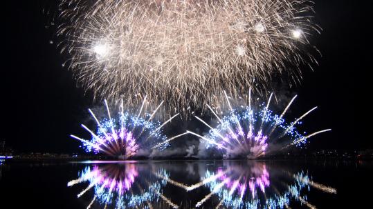 FUKUOKA Higashi Ward Fireworks Festival-1