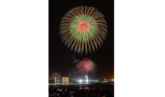 FUKUOKA Higashi Ward Fireworks Festival-3