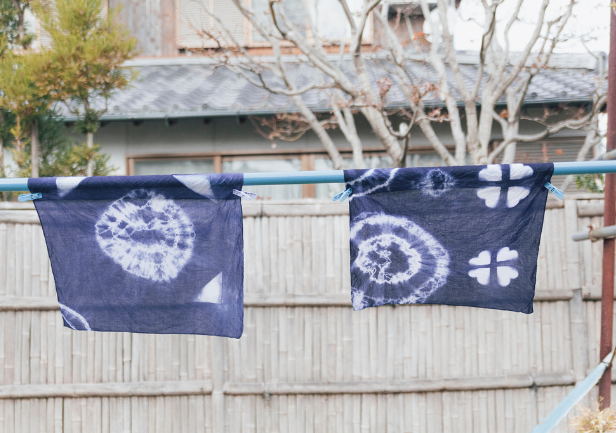 Kurume Kasuri Indigo Dyeing Experience (1)-1