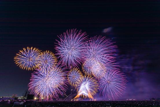 하카타만 예술불꽃축제2023-1