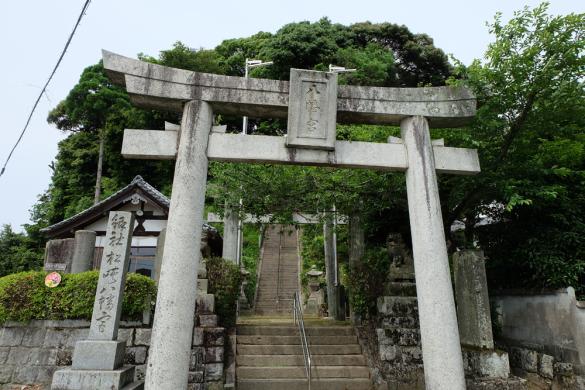 松峡八幡宮（栗田八幡宮）-1