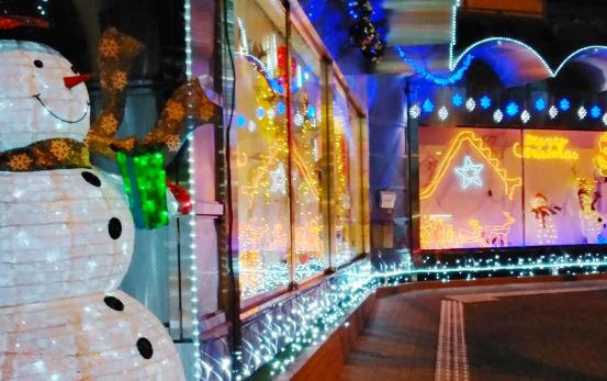 海老津駅前イルミネーション-0