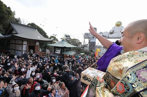 成田山久留米分院　節分会